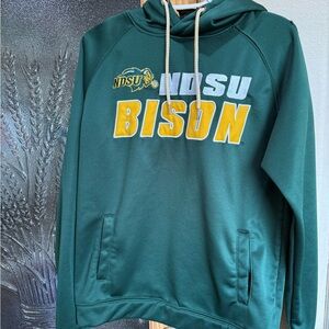 Colosseum Green NDSU Bison Hoodie